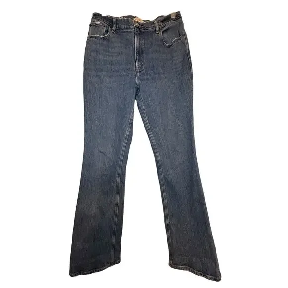 Abercrombie and Fitch The 70s Vintage Flare Ultra High Rise - 32 14L - Picture 2 of 11